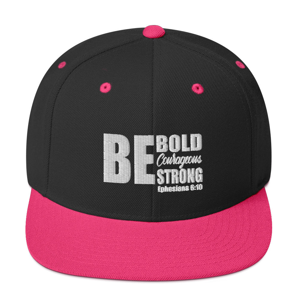 Be Bold Courageous Strong Hat Various Colors