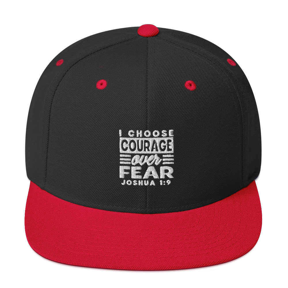 I Choose Courage Over Fear Hat Various Colors