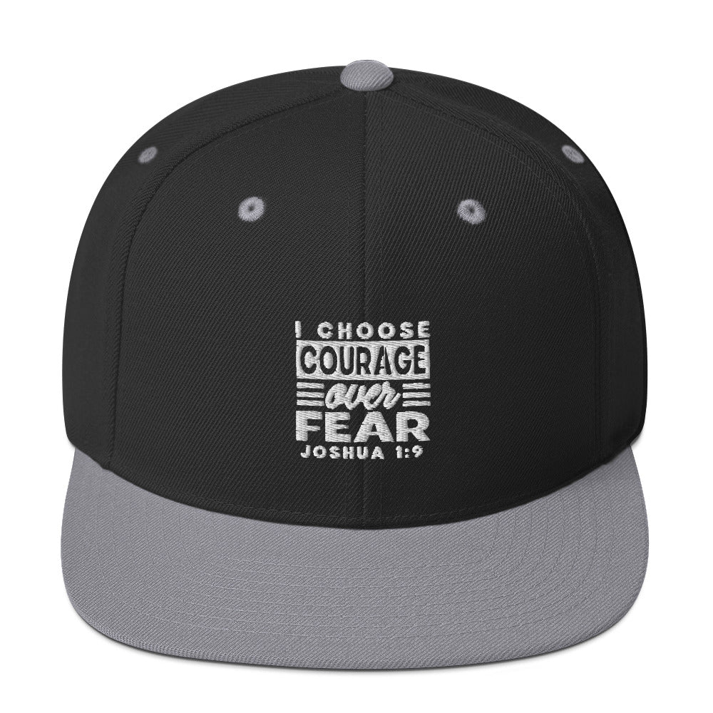 I Choose Courage Over Fear Hat Various Colors