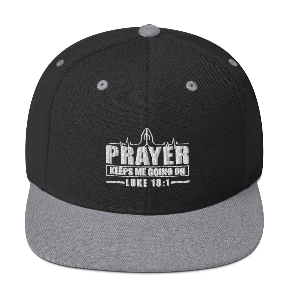 Prayer Keeps Me Going On Hat Various Colors