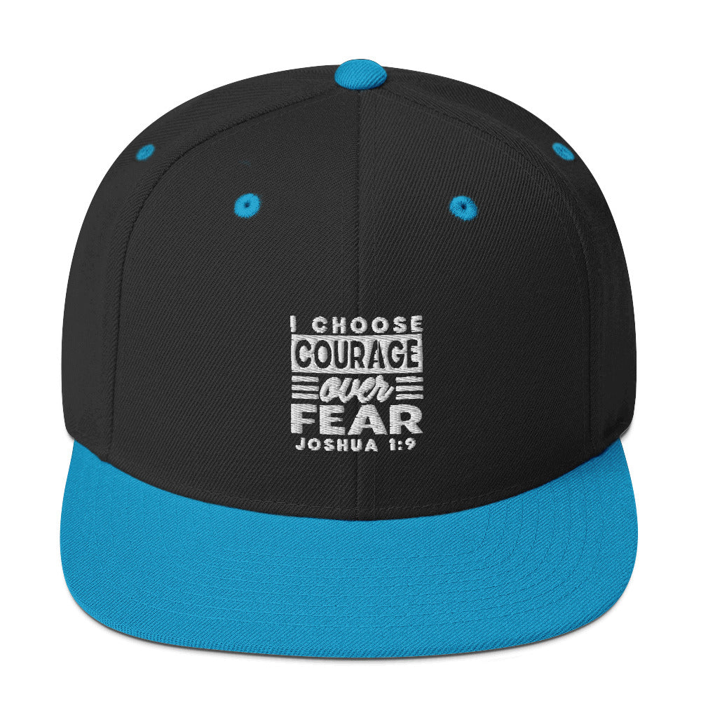 I Choose Courage Over Fear Hat Various Colors