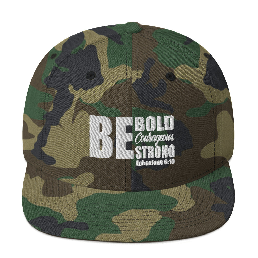 Be Bold Courageous Strong Hat Various Colors