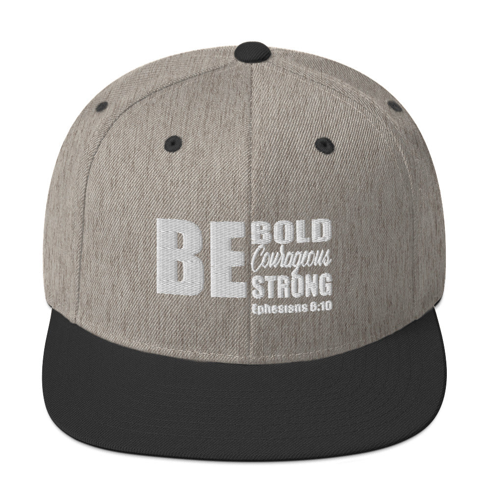 Be Bold Courageous Strong Hat Various Colors