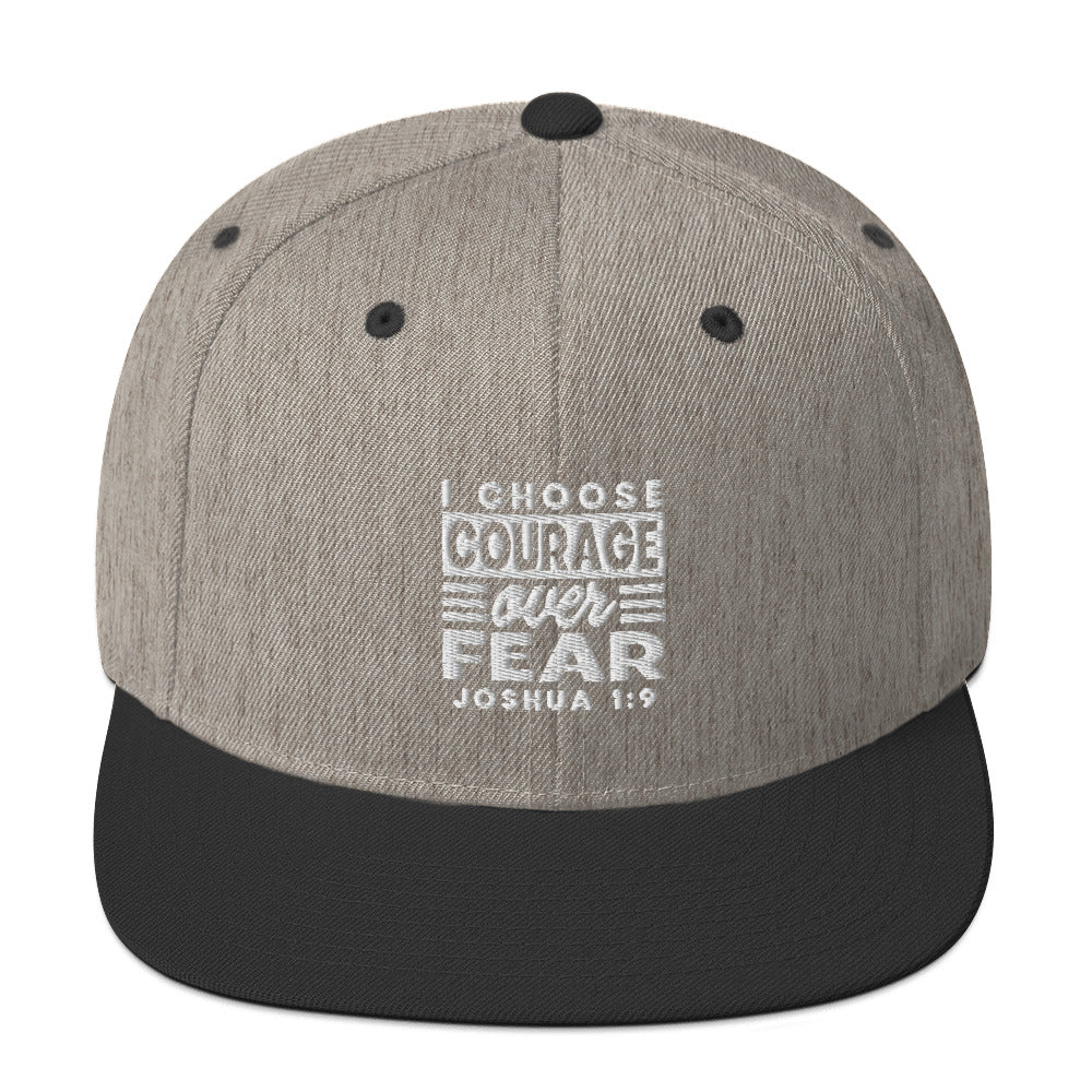 I Choose Courage Over Fear Hat Various Colors