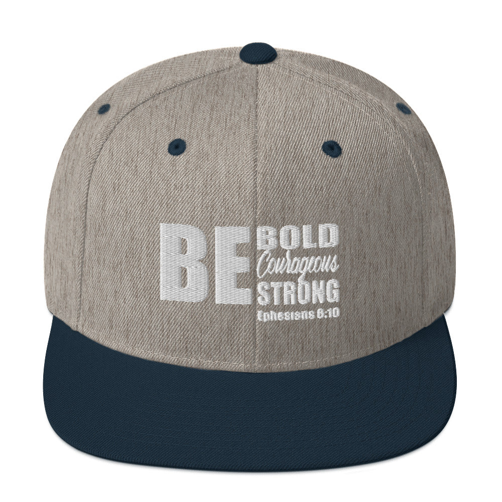 Be Bold Courageous Strong Hat Various Colors