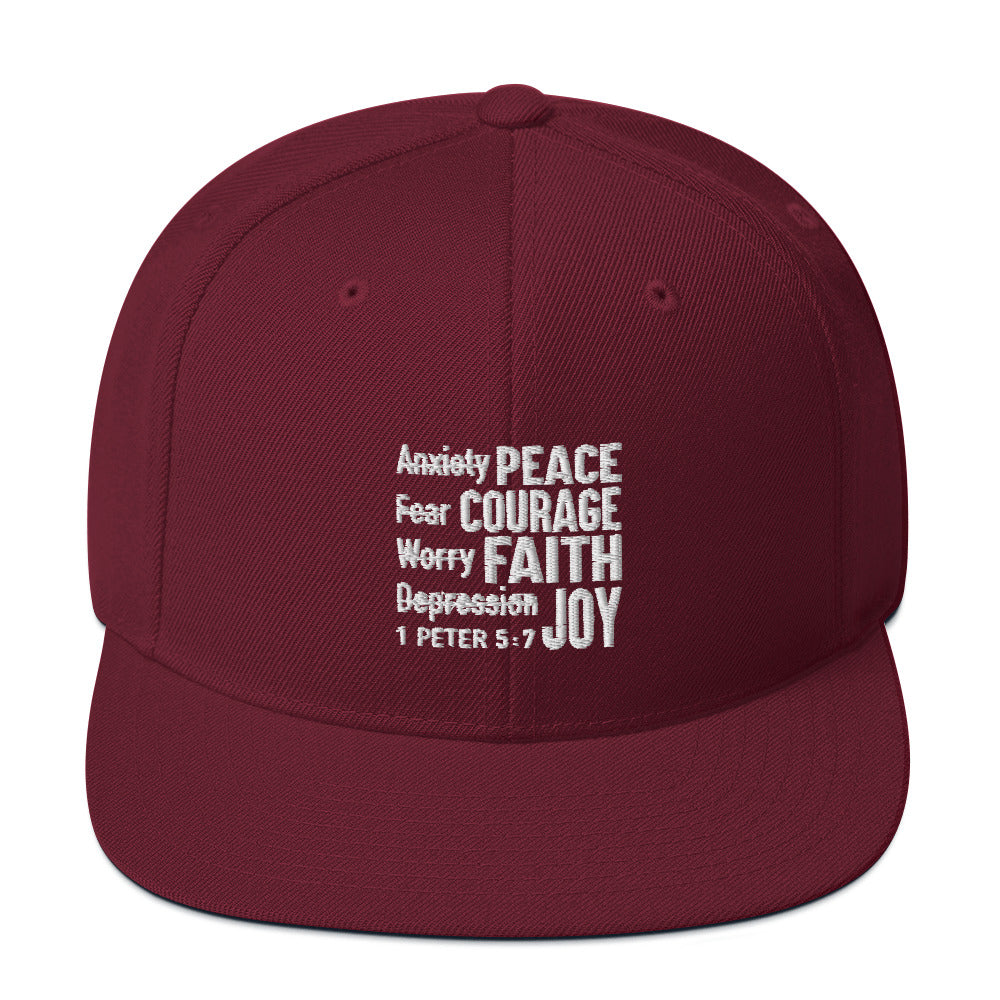 Anxiety to Peace Hat Various Colors