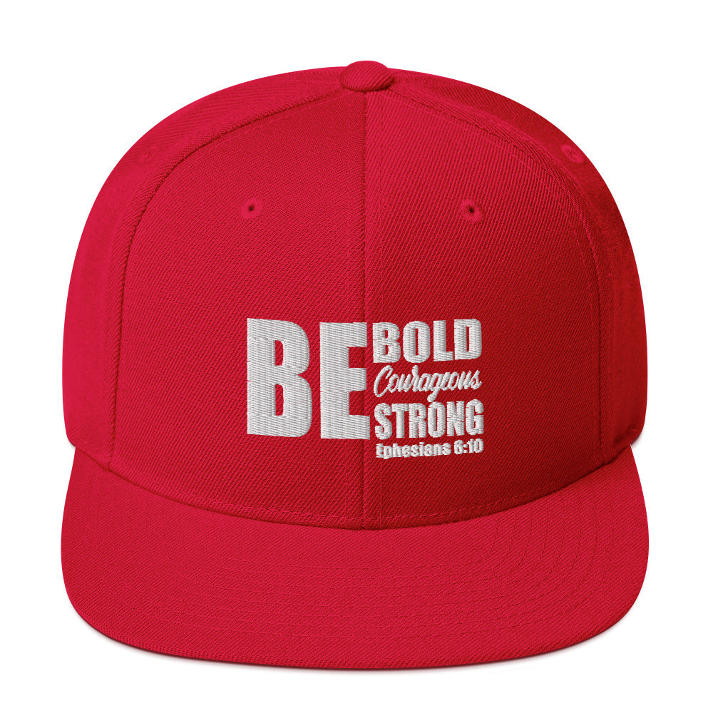 Be Bold Courageous Strong Hat Various Colors