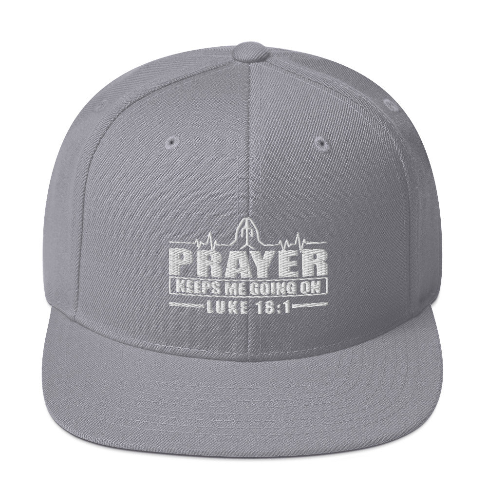 Prayer Keeps Me Going On Hat Various Colors