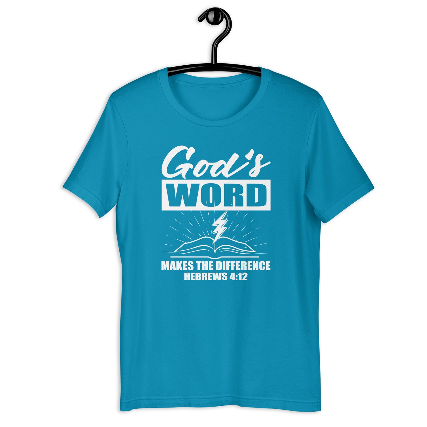 God’s Word Makes the Difference T-Shirt Various Colors
