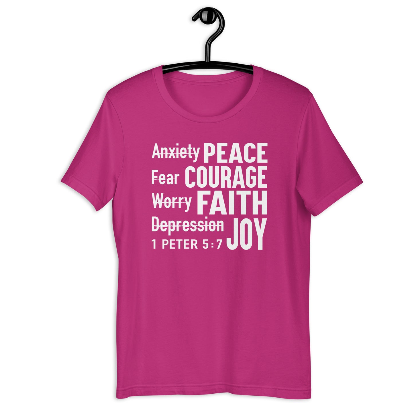Anxiety to Peace T-Shirt Various Colors