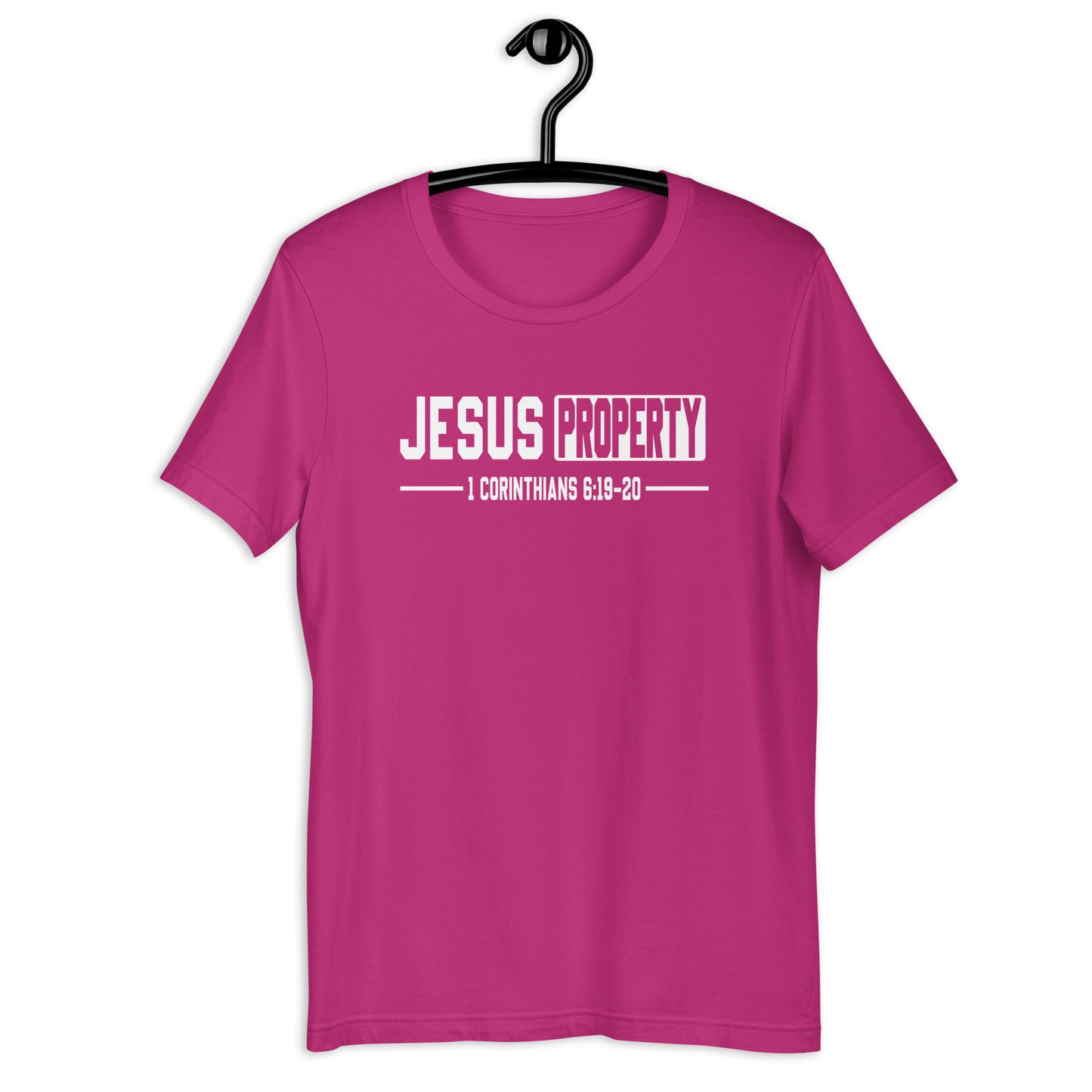 Jesus Property T-Shirt Various Colors