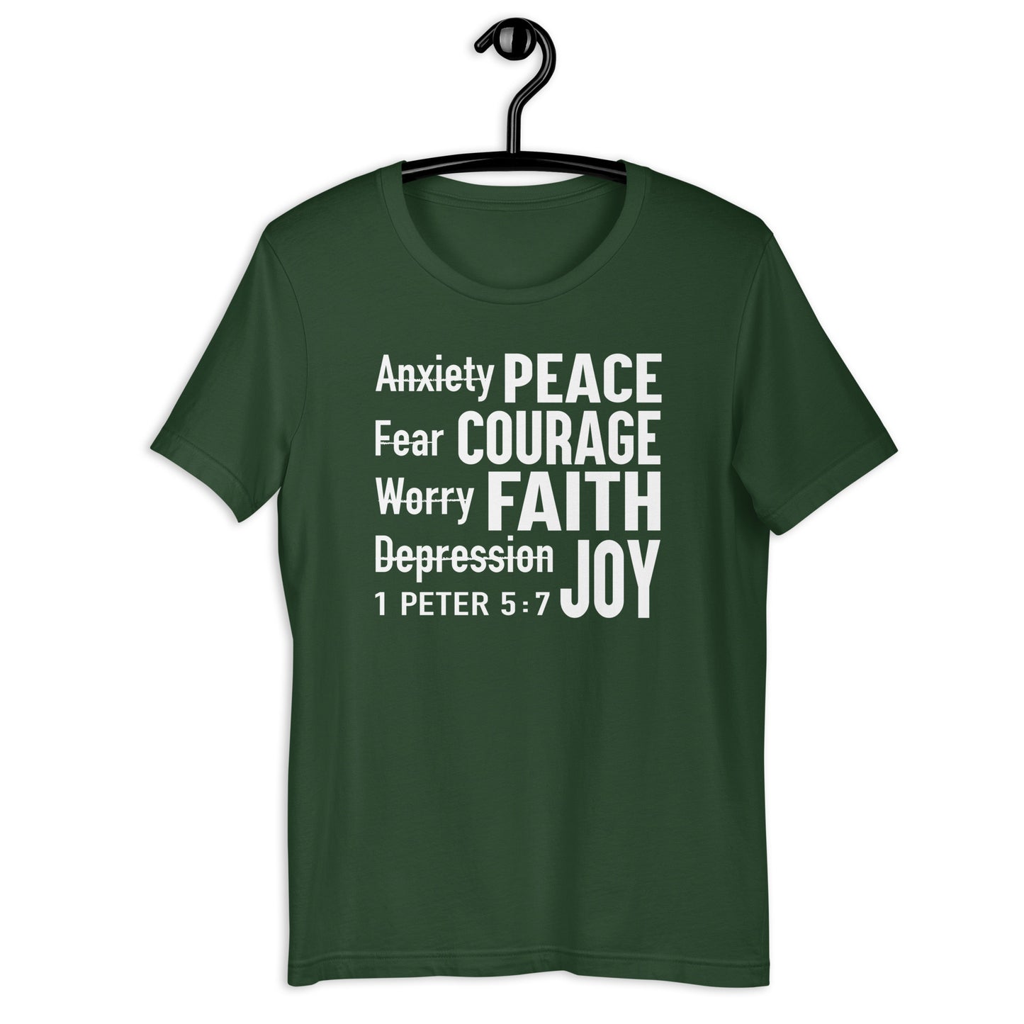 Anxiety to Peace T-Shirt Various Colors