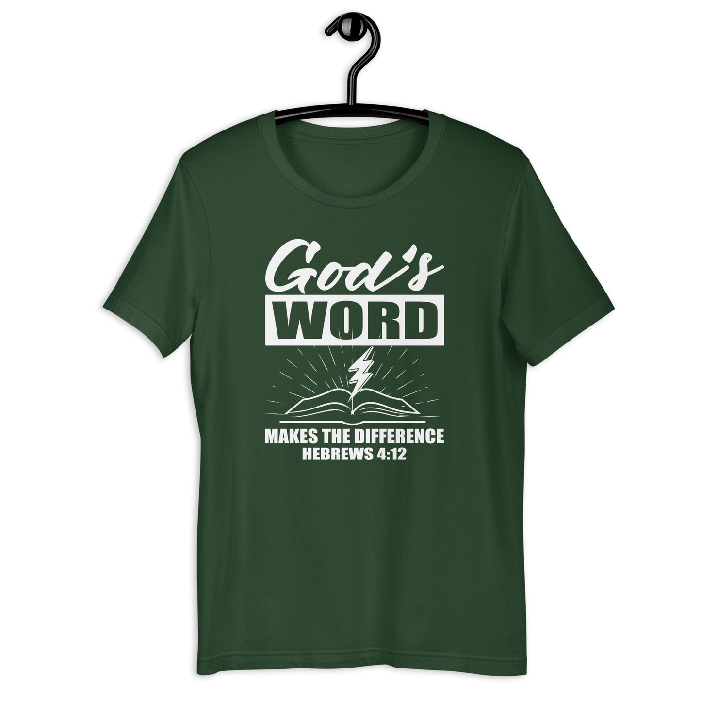 God’s Word Makes the Difference T-Shirt Various Colors