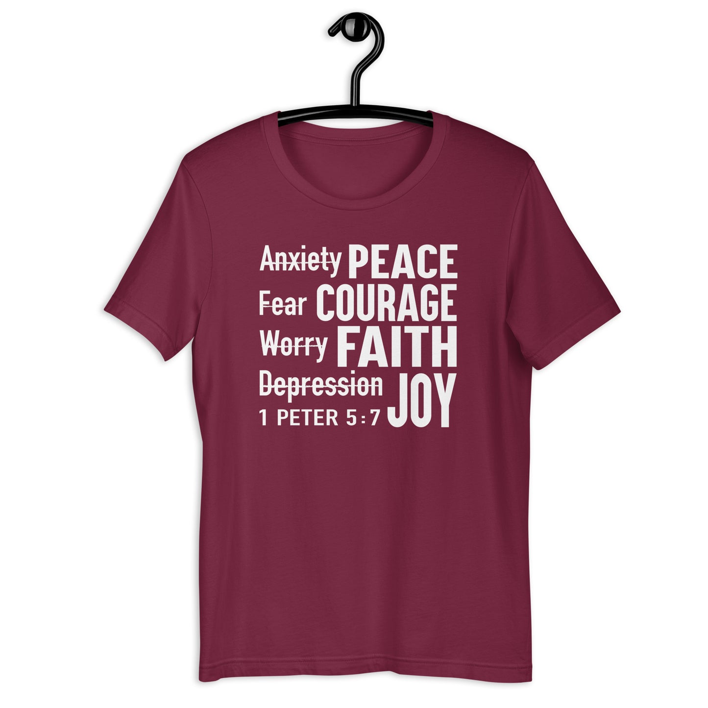 Anxiety to Peace T-Shirt Various Colors