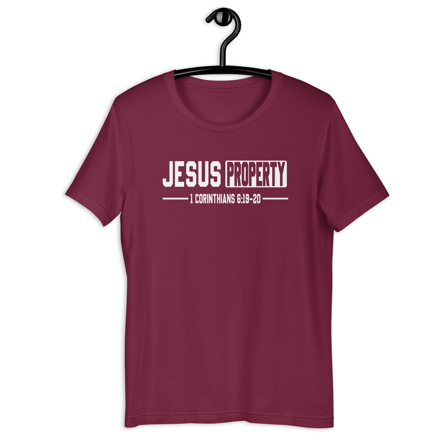 Jesus Property T-Shirt Various Colors