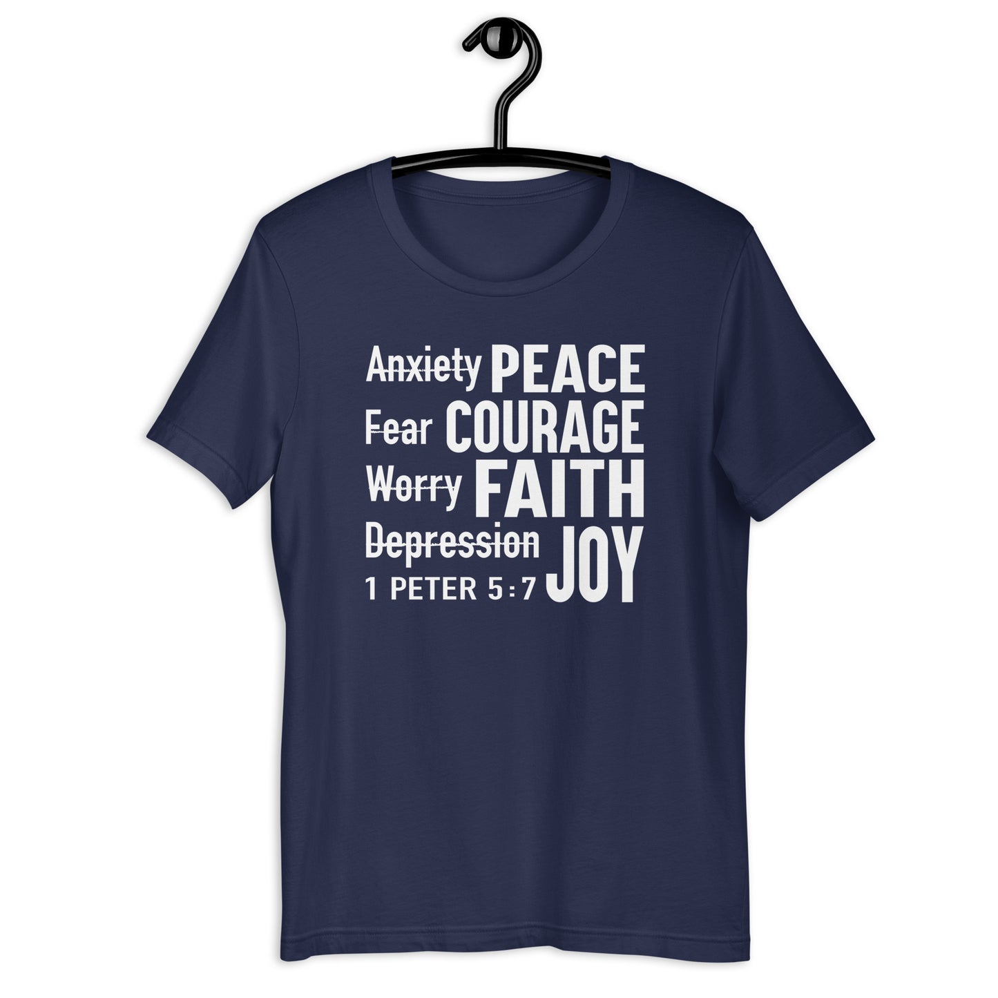 Anxiety to Peace T-Shirt Various Colors
