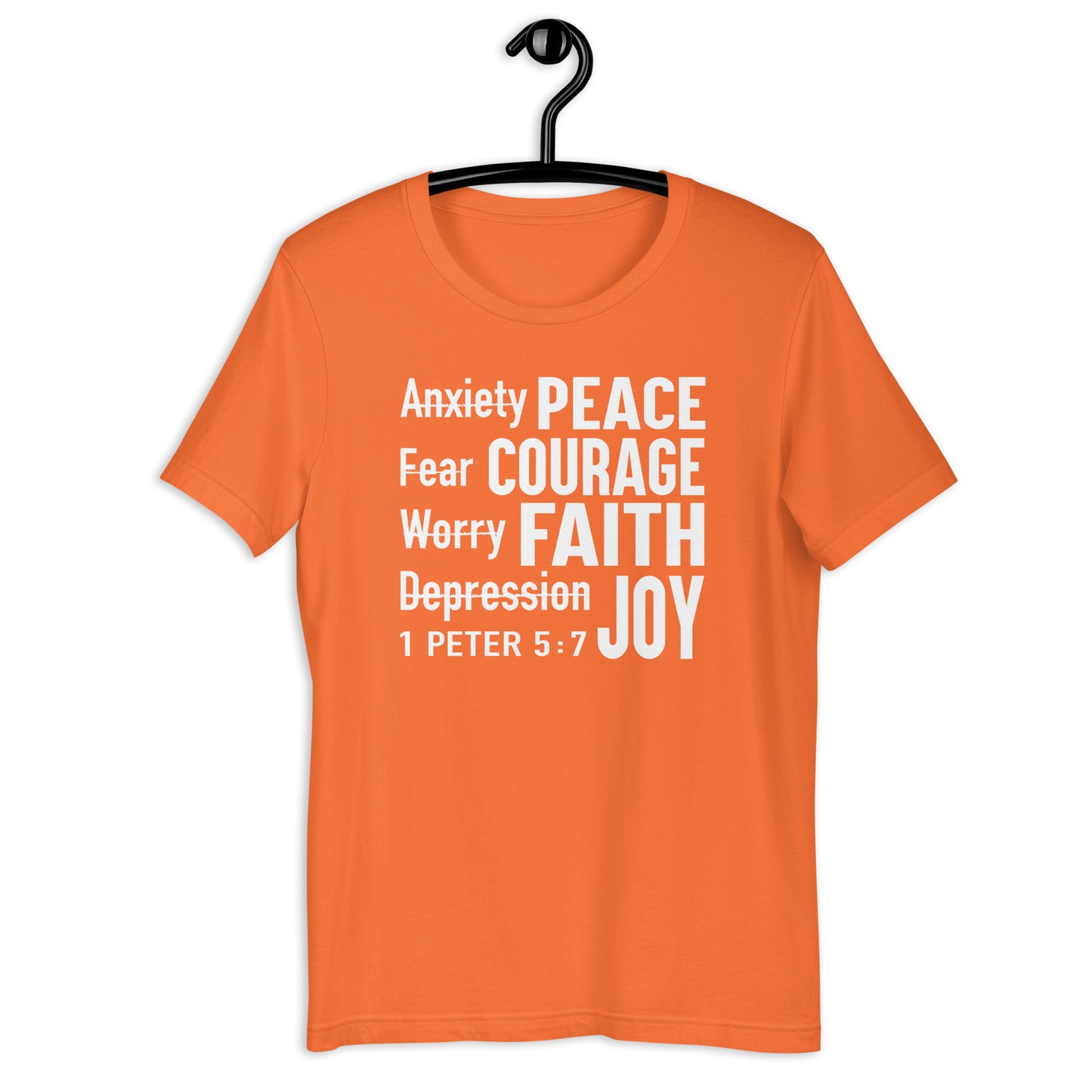 Anxiety to Peace T-Shirt Various Colors