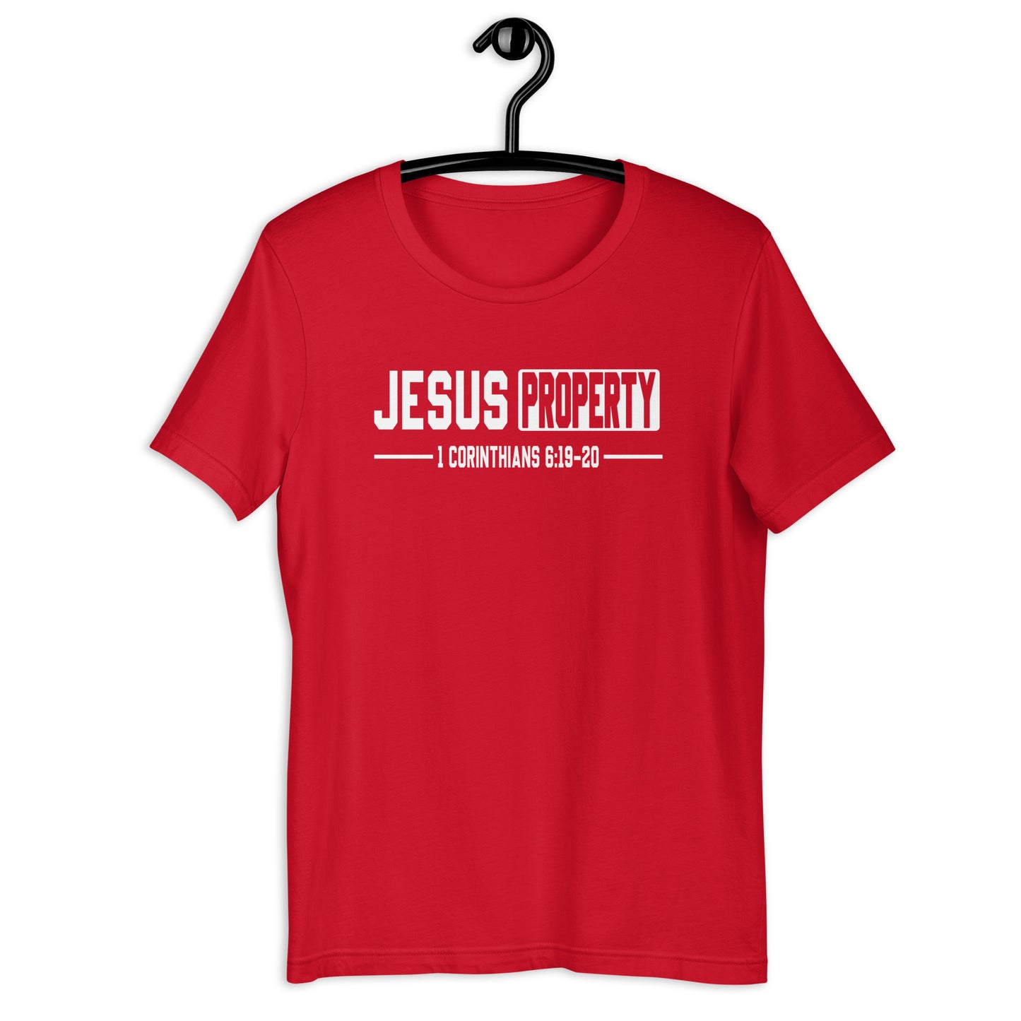 Jesus Property T-Shirt Various Colors