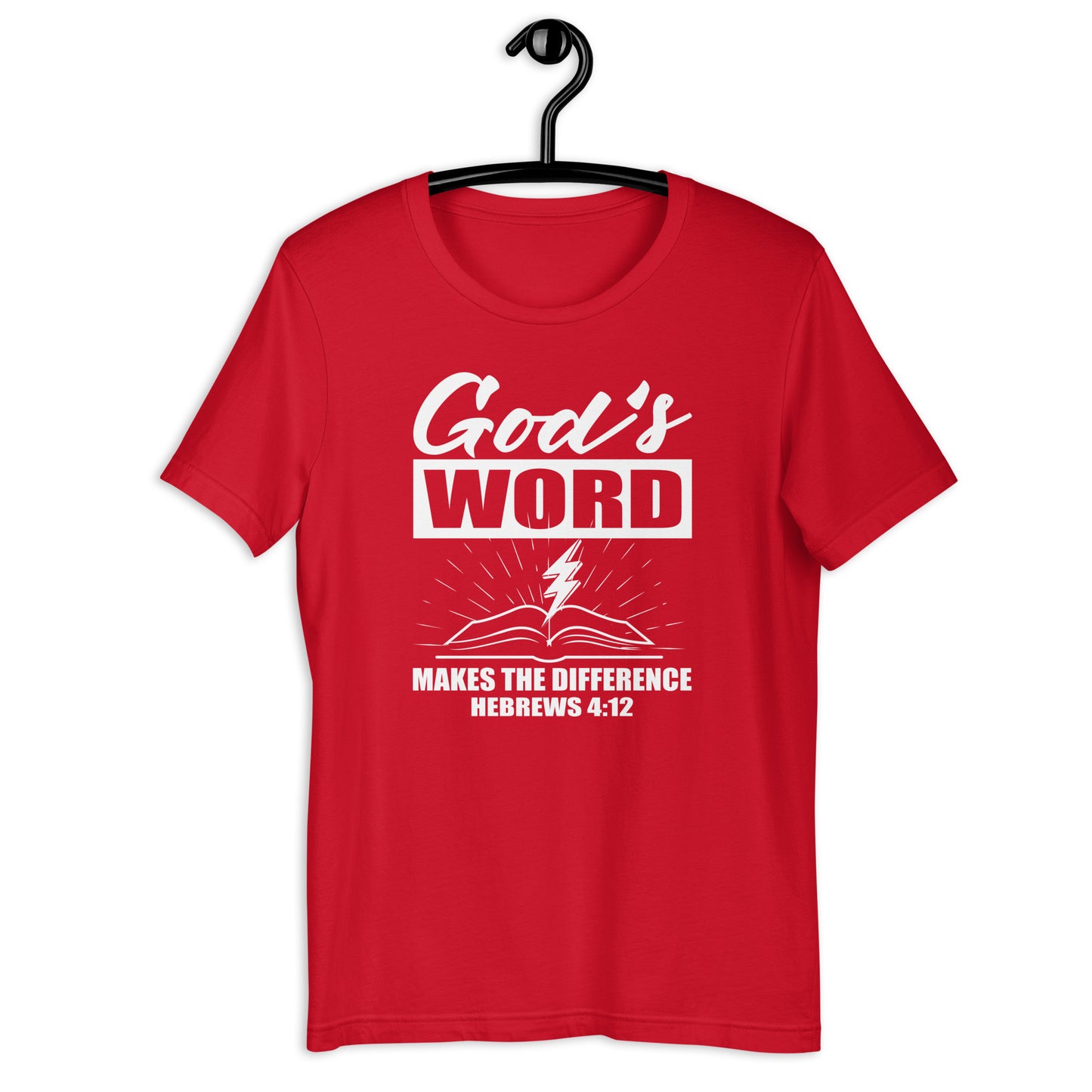 God’s Word Makes the Difference T-Shirt Various Colors