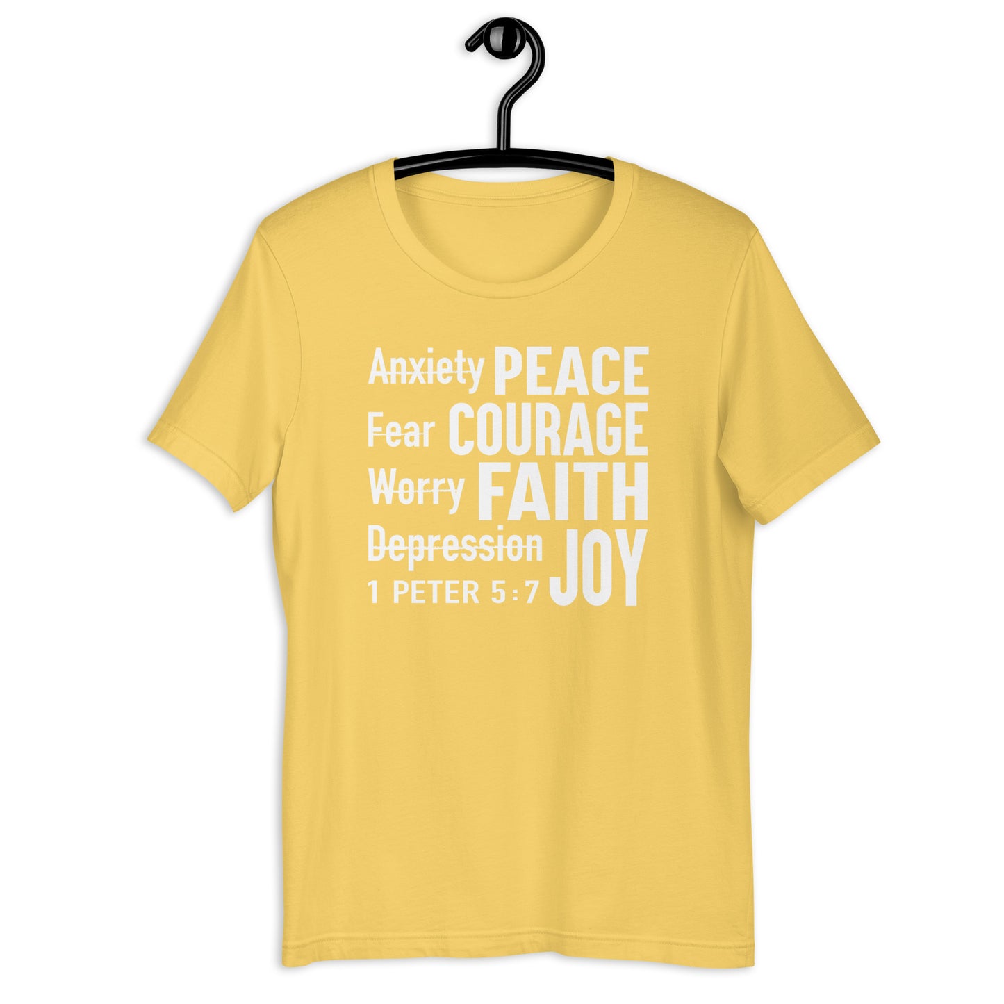 Anxiety to Peace T-Shirt Various Colors