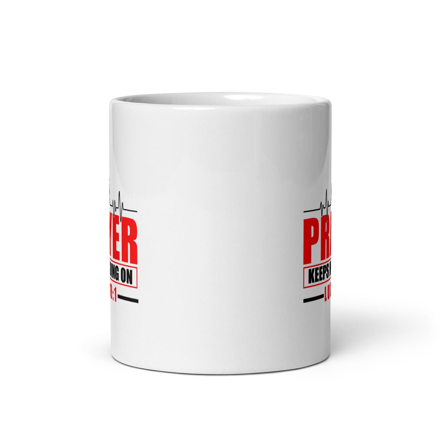 Prayer Keeps Me Going On Mug