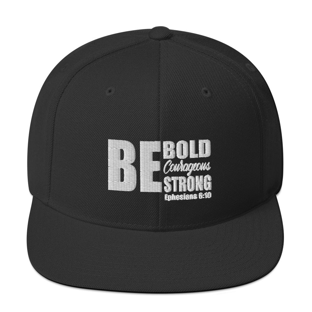 Be Bold Courageous Strong Hat Various Colors
