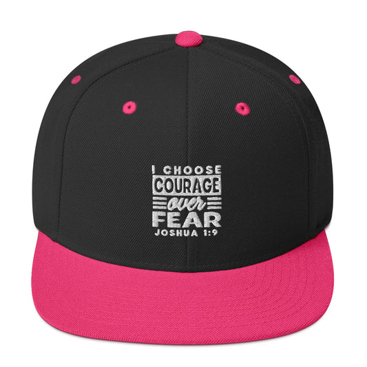 I Choose Courage Over Fear Hat Various Colors