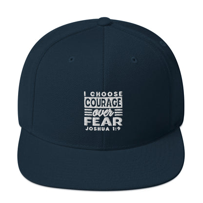 I Choose Courage Over Fear Hat Various Colors