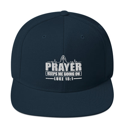 Prayer Keeps Me Going On Hat Various Colors
