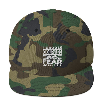 I Choose Courage Over Fear Hat Various Colors