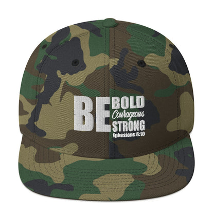 Be Bold Courageous Strong Hat Various Colors