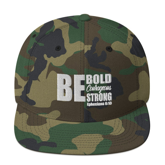 Be Bold Courageous Strong Hat Various Colors