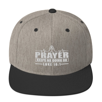 Prayer Keeps Me Going On Hat Various Colors