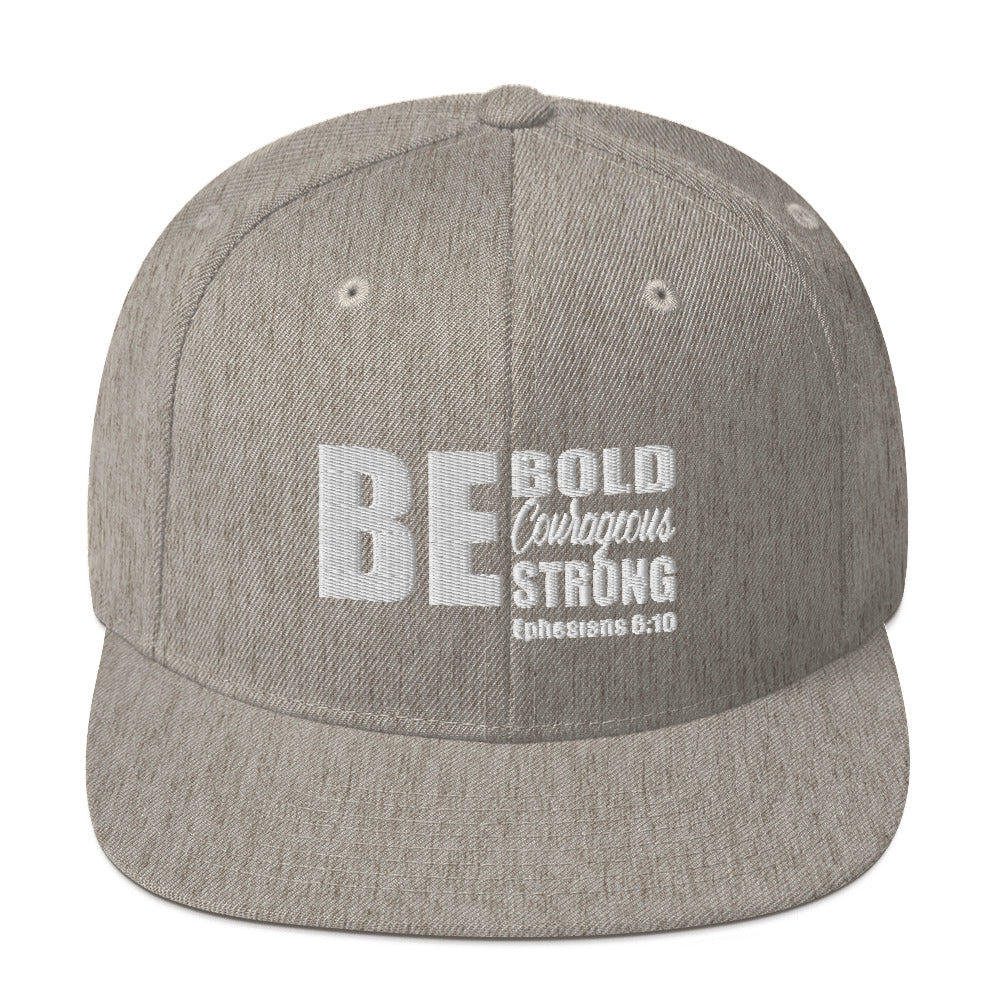 Be Bold Courageous Strong Hat Various Colors