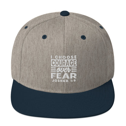 I Choose Courage Over Fear Hat Various Colors