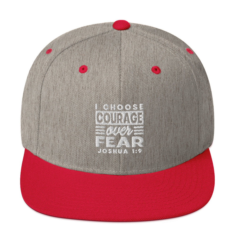 I Choose Courage Over Fear Hat Various Colors