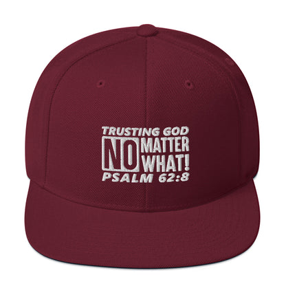 Trusting God No Matter What Hat Various Colors