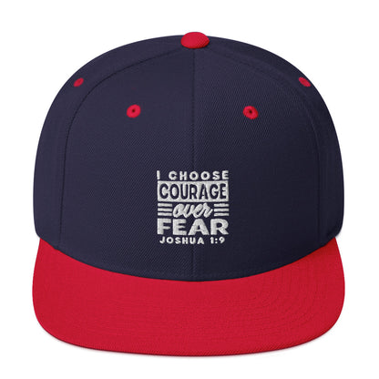 I Choose Courage Over Fear Hat Various Colors