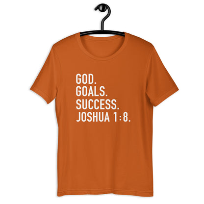 God Goals Success T-Shirt Various Colors