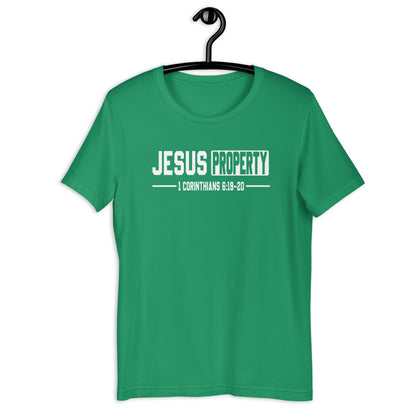 Jesus Property T-Shirt Various Colors