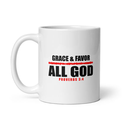 Grace and Favor All God Mug