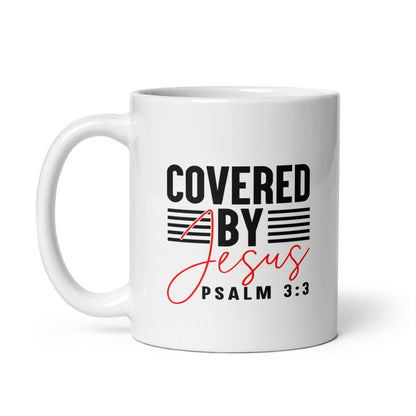 Covered by Jesus Mug