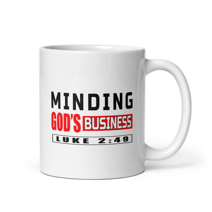 Minding God’s Business Mug