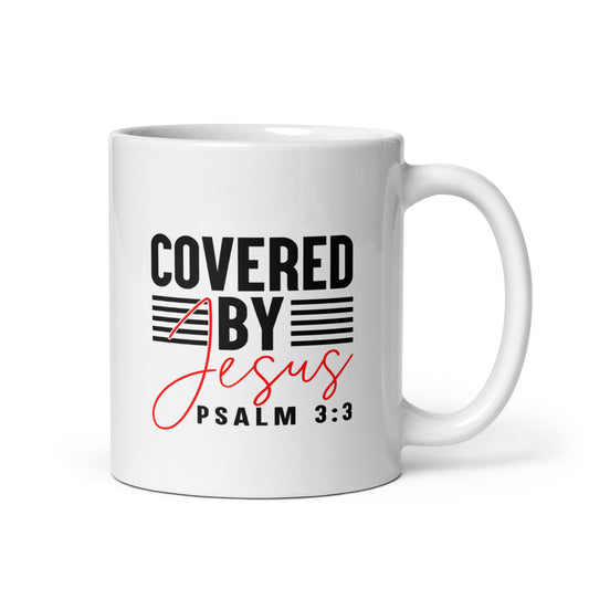 Covered by Jesus Mug